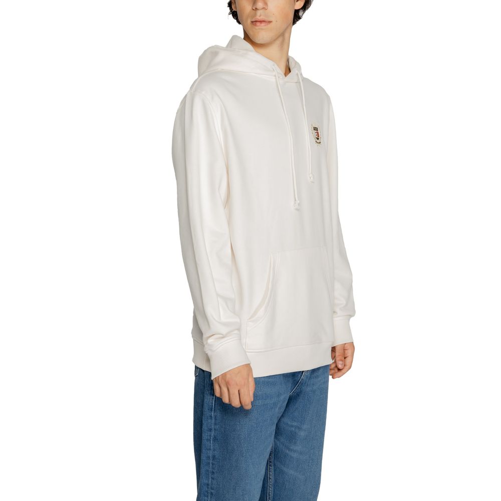 Tommy Hilfiger Jeans White Cotton Hoody $207.00 Tommy Hilfiger Jeans Luzworld