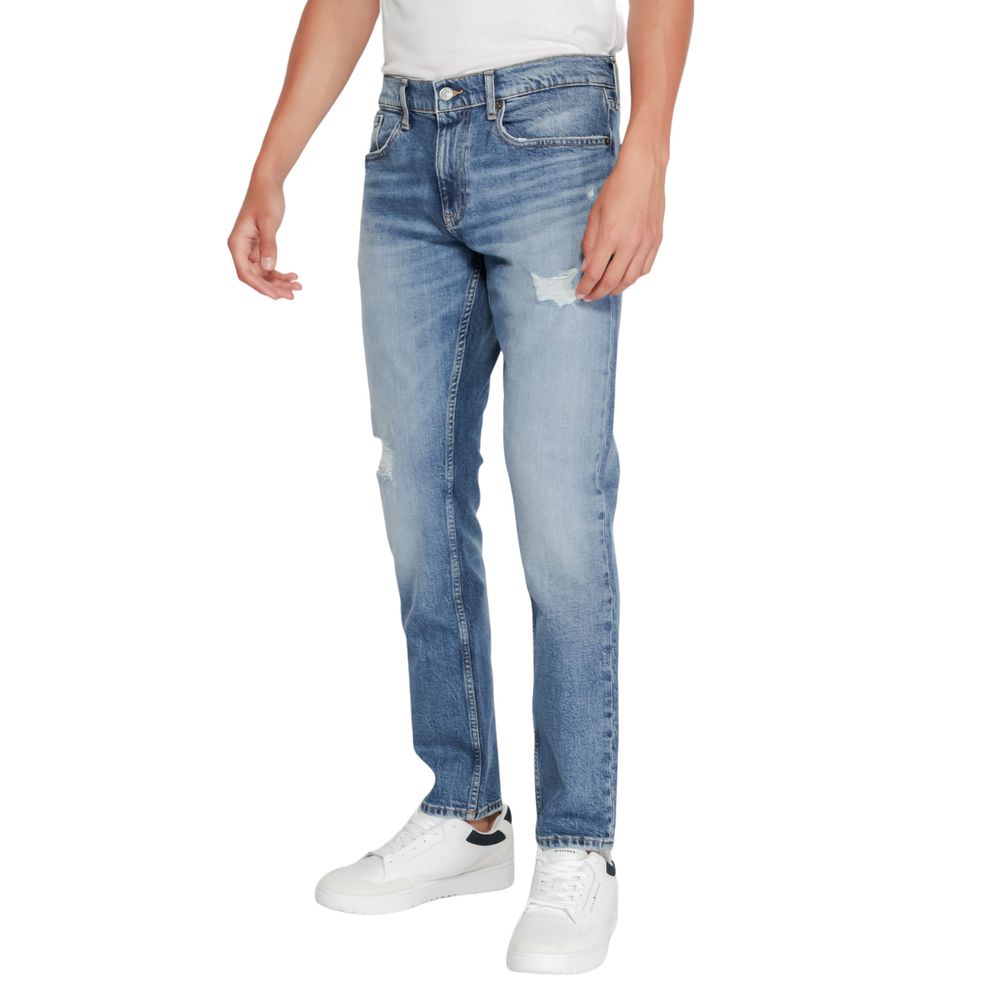 Tommy Hilfiger Jeans Blue Cotton Slim Fit Jean $247.00 Tommy Hilfiger Jeans Luzworld