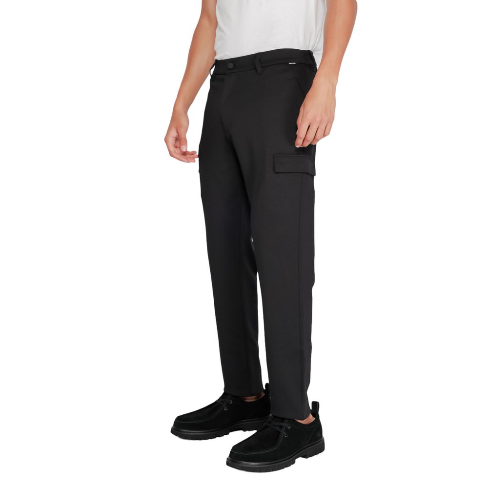 Calvin Klein Black Recycled Polyester Joggers Workout Pant $251.00 Calvin Klein Luzworld
