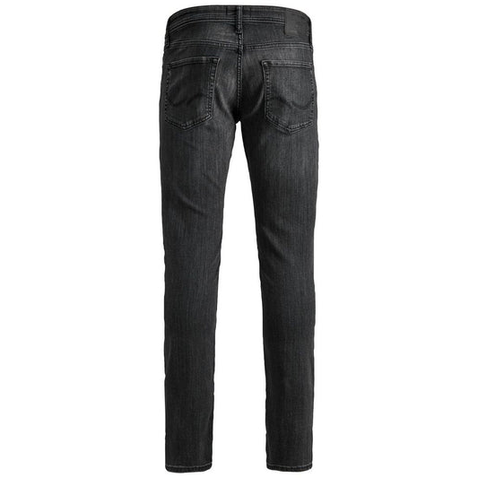 Jack Jones Black Organic Cotton Jeans & Pant $128.00 Jack Jones Luzworld