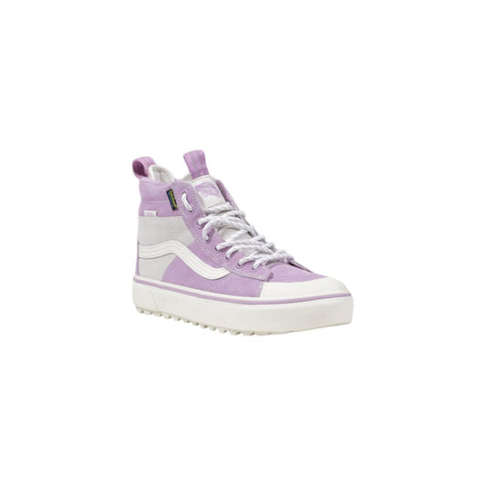 Vans Purple Leather Sneaker $257.00 Vans Luzworld