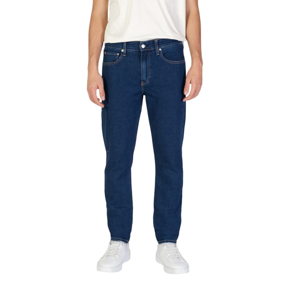 Calvin Klein Jeans Blue Cotton Slim Fit Jean $211.00 Calvin Klein Jeans Luzworld