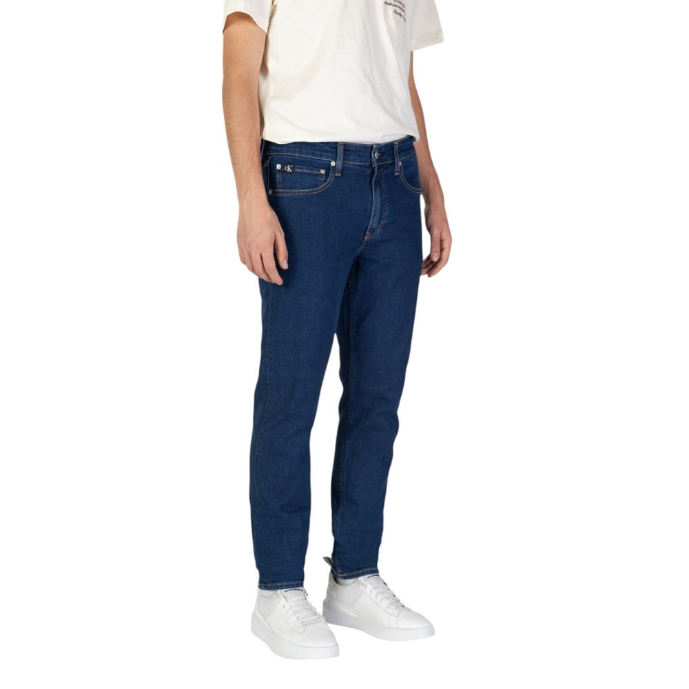 Calvin Klein Jeans Blue Cotton Slim Fit Jean $211.00 Calvin Klein Jeans Luzworld