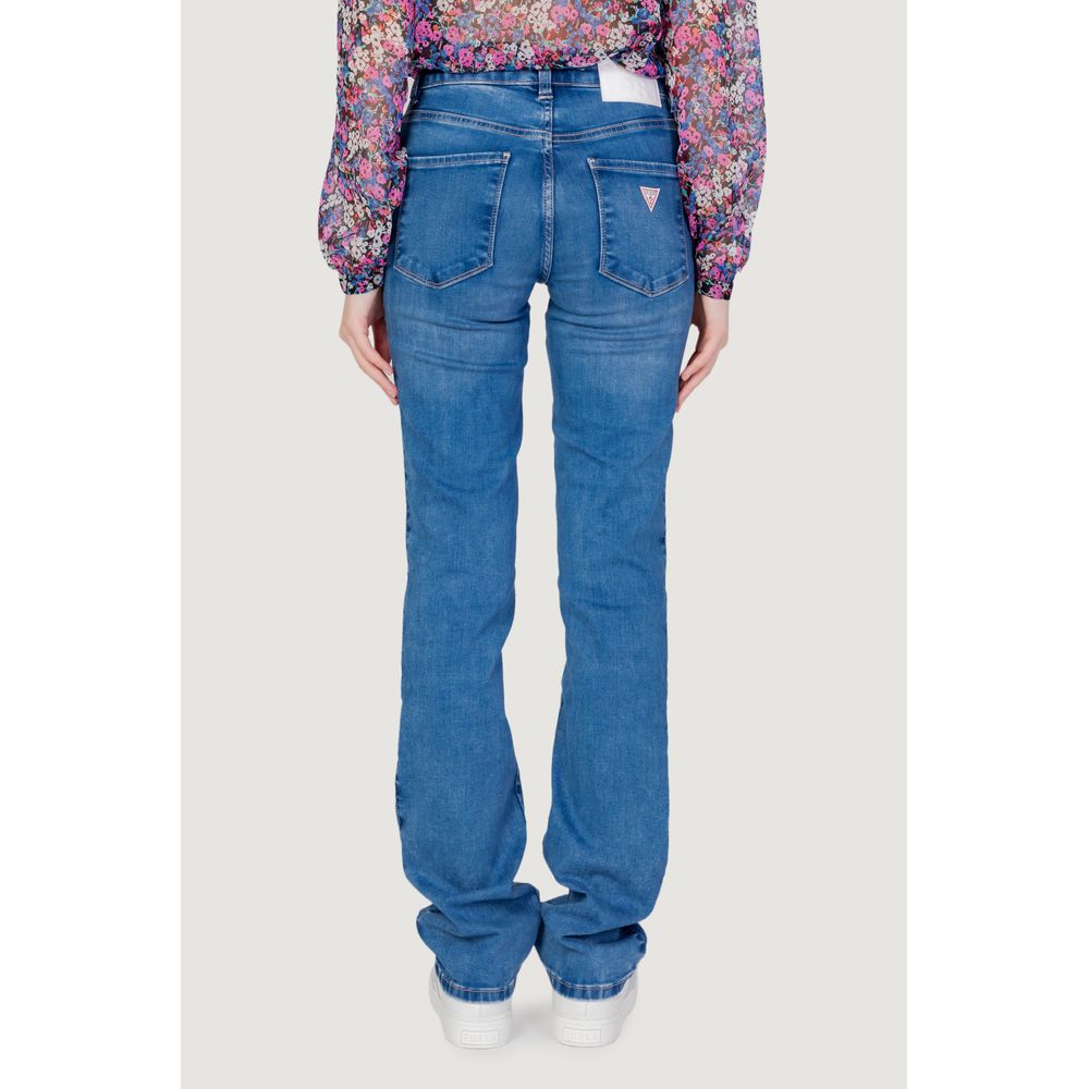 Guess Light Blue Organic Cotton Mom Jean