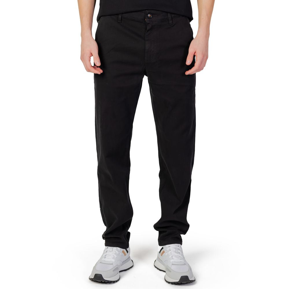 Hugo Boss Black Cotton Pant $238.00 Hugo Boss Luzworld
