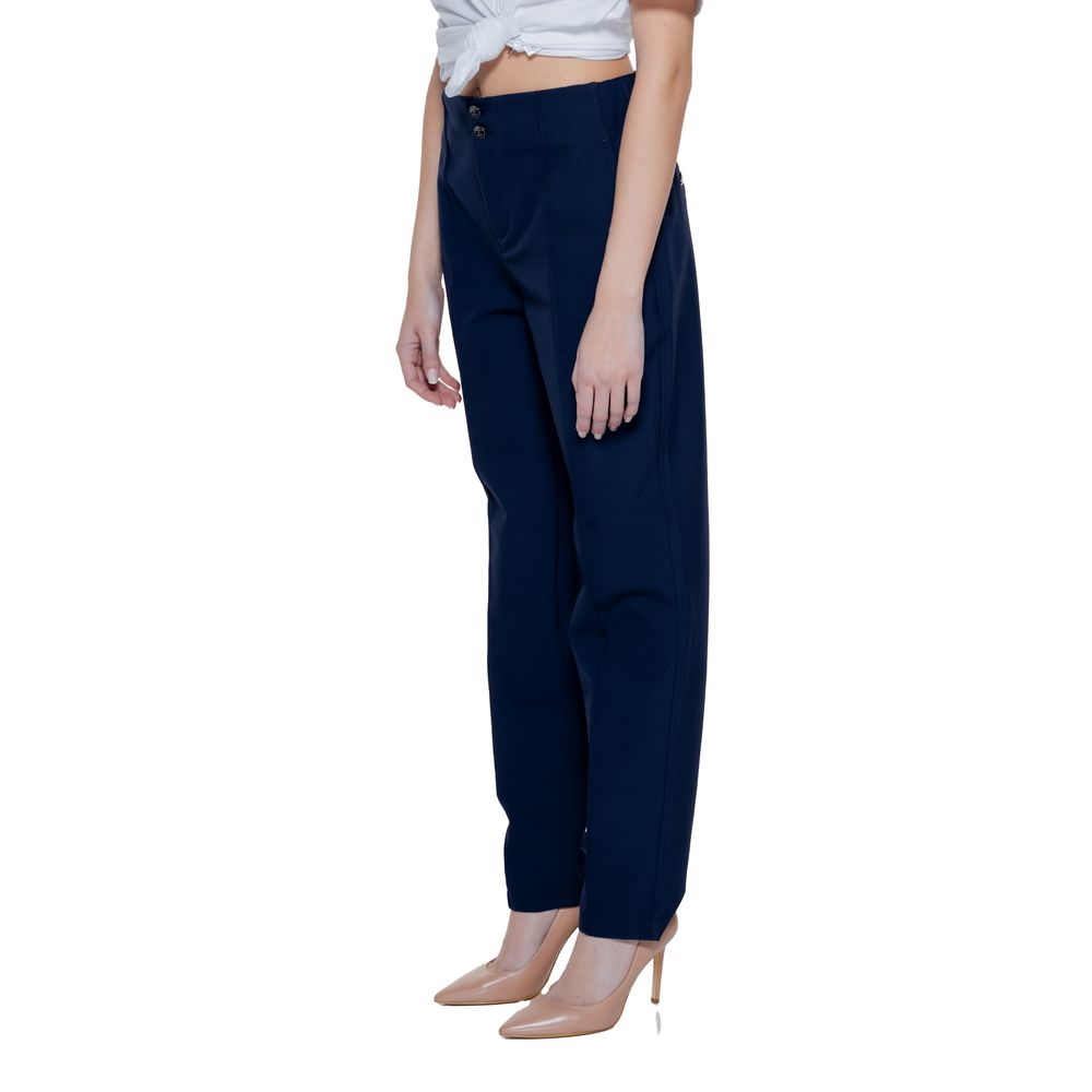 Street One Blue Polyamide Pant $168.00 Street One Luzworld