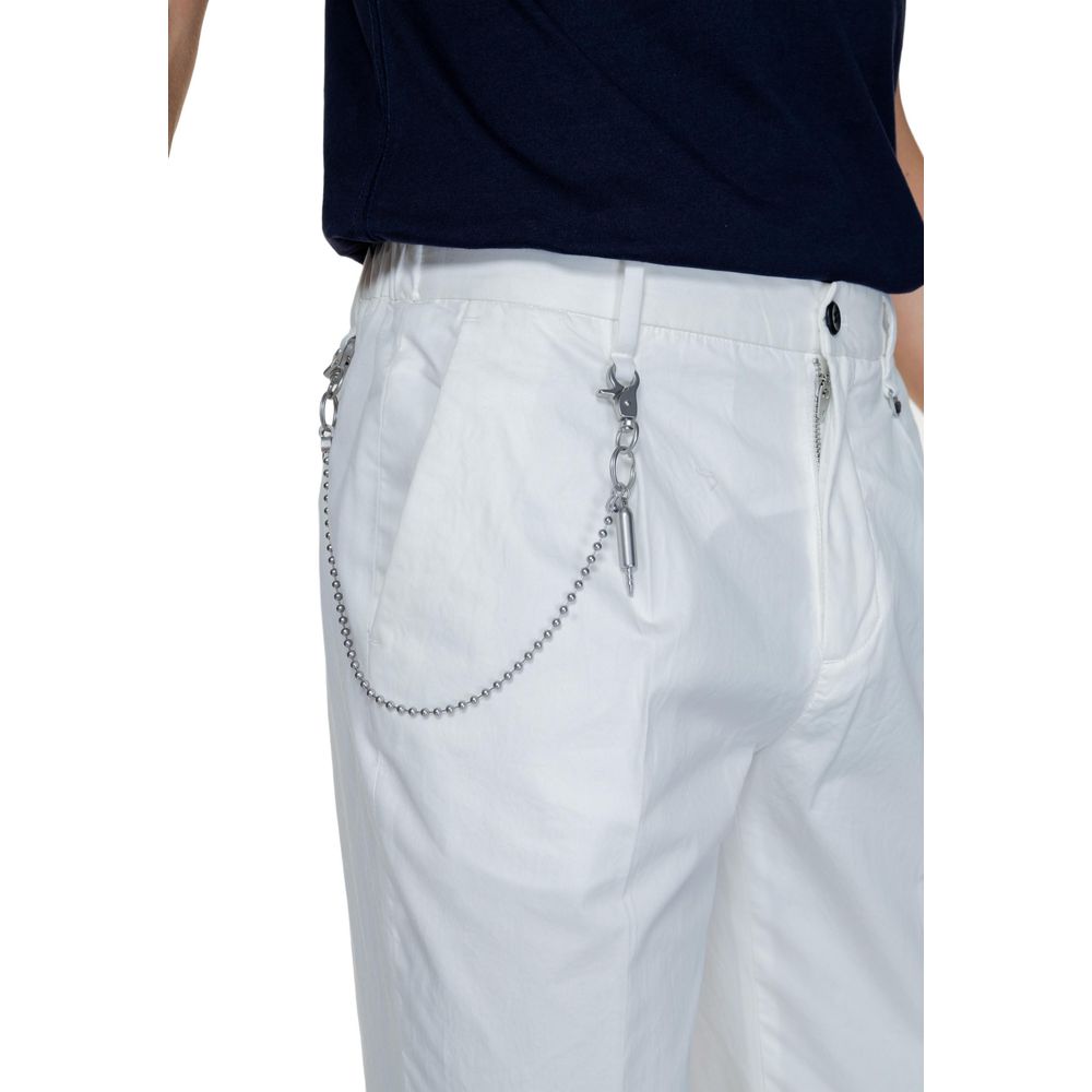 Antony Morato White Cotton Pant $207.00 Antony Morato Luzworld