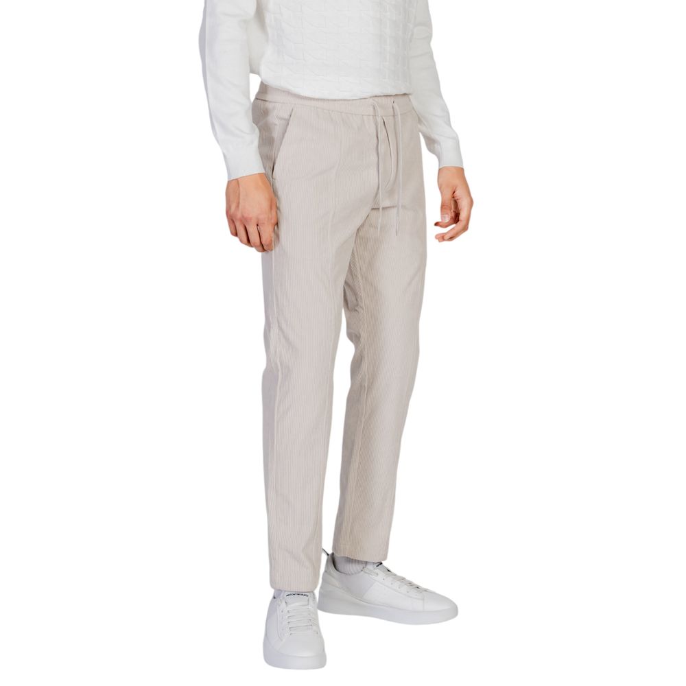 Antony Morato Beige Polyester Pant $206.00 Antony Morato Luzworld