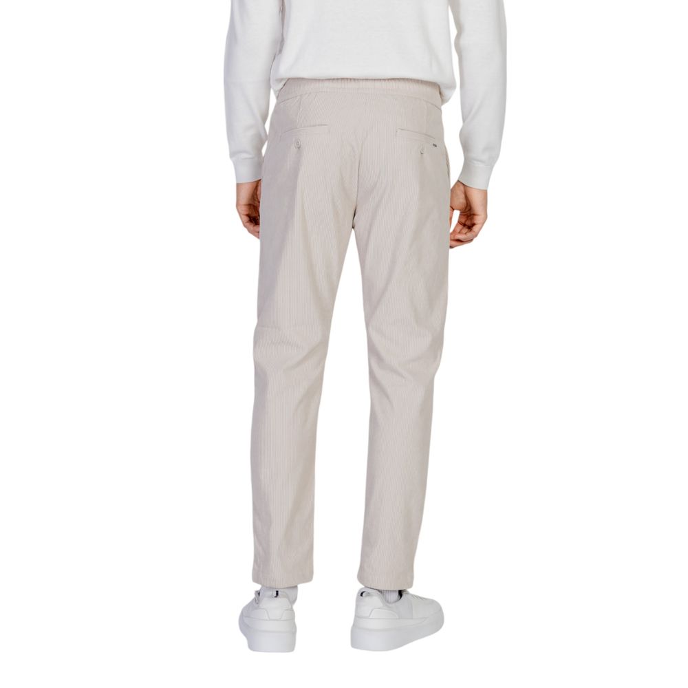 Antony Morato Beige Polyester Pant $206.00 Antony Morato Luzworld