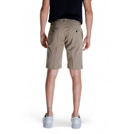 Antony Morato Beige Cotton Bermuda $182.00 Antony Morato Luzworld