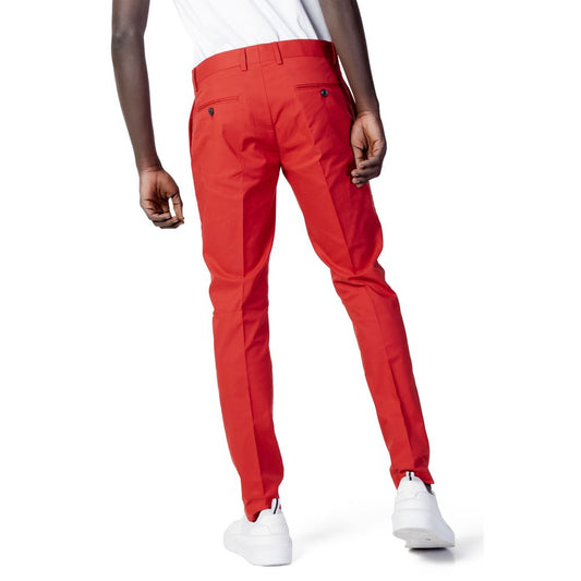 Antony Morato Red Cotton Pant $207.00 Antony Morato Luzworld
