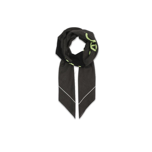 Calvin Klein Jeans Black Organic Cotton Scarf $159.00 Calvin Klein Jeans Luzworld