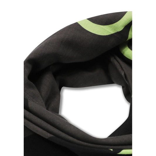 Calvin Klein Jeans Black Organic Cotton Scarf $159.00 Calvin Klein Jeans Luzworld