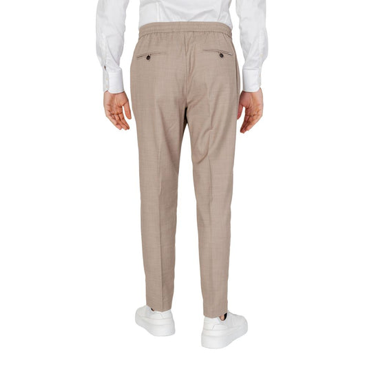 Antony Morato Beige Polyester Pant $207.00 Antony Morato Luzworld