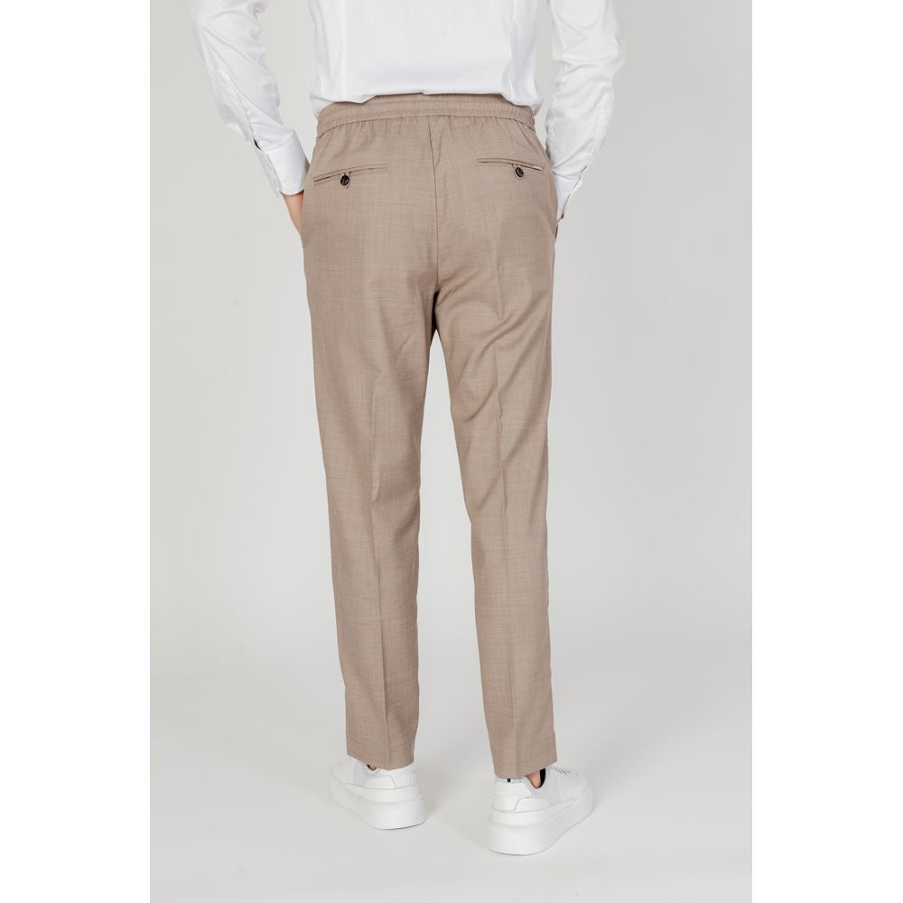 Antony Morato Beige Polyester Pant $207.00 Antony Morato Luzworld