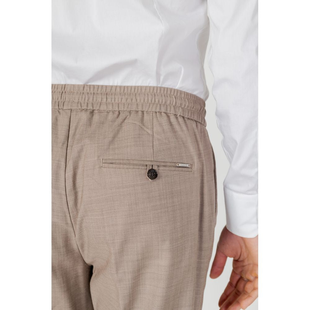 Antony Morato Beige Polyester Pant $207.00 Antony Morato Luzworld