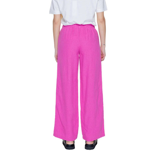 Only Pink Linen Pant $127.00 Only Luzworld
