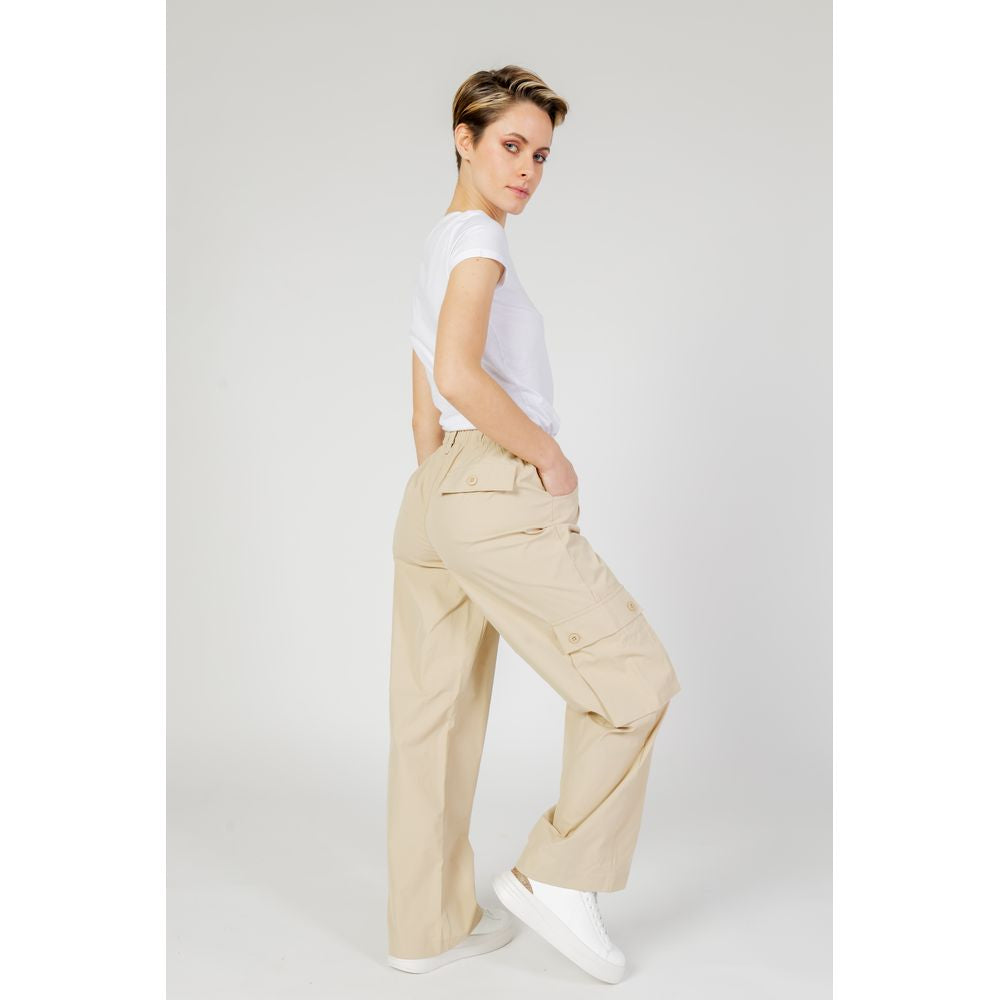 Only Beige Cotton Pant $127.00 Only Luzworld