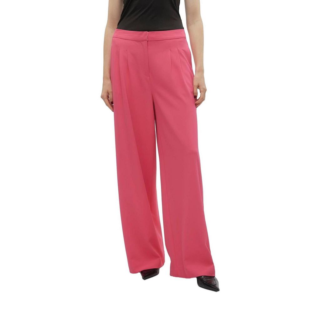 Vero Moda Pink Polyester Pant $143.00 Vero Moda Luzworld