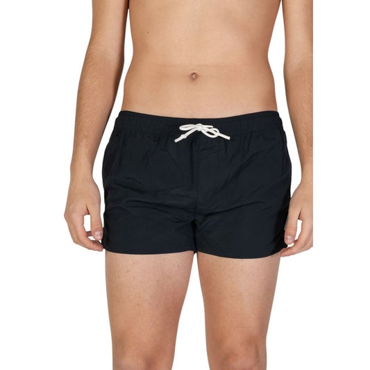 Hamaki-Ho Black Polyester Swim Short $115.00 Hamaki-Ho Luzworld