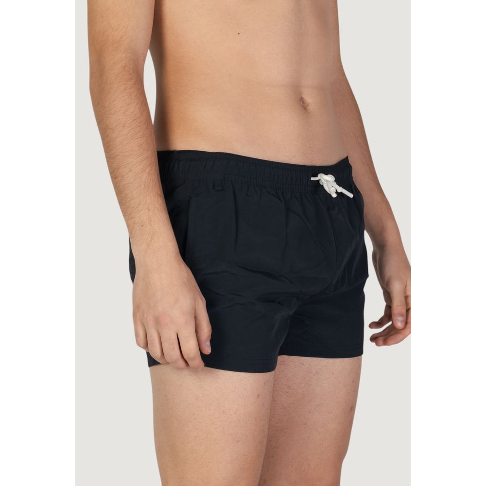 Hamaki-Ho Black Polyester Swim Short $115.00 Hamaki-Ho Luzworld