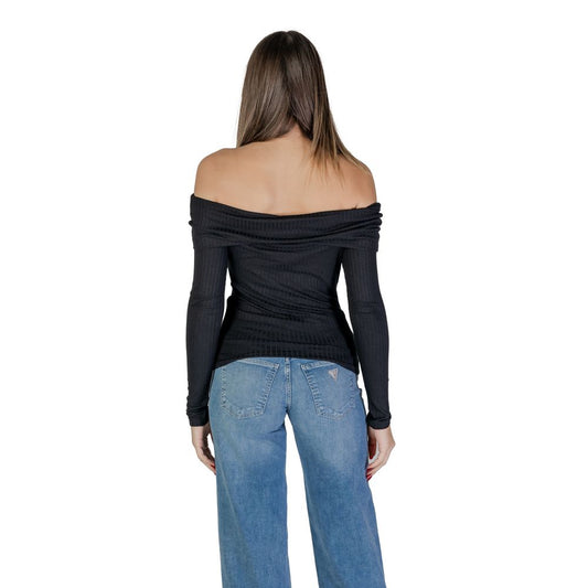 Jacqueline De Yong Black Viscose Sportswear $113.00 Jacqueline De Yong Luzworld