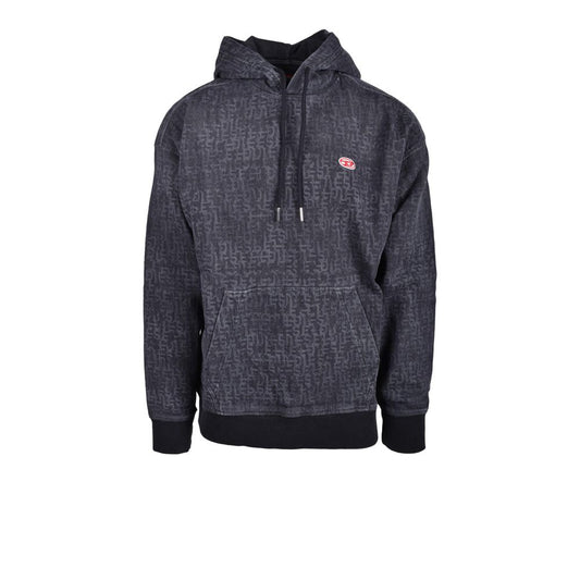 Diesel Gray Cotton Hoody $740.00 Diesel Luzworld
