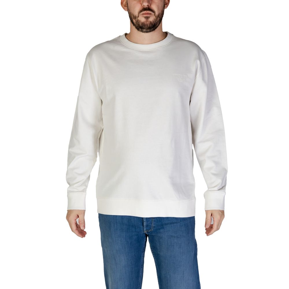 Hamaki-Ho White Cotton Sweatshirt $141.00 Hamaki-Ho Luzworld