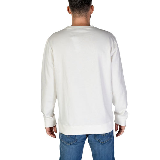 Hamaki-Ho White Cotton Sweatshirt $141.00 Hamaki-Ho Luzworld