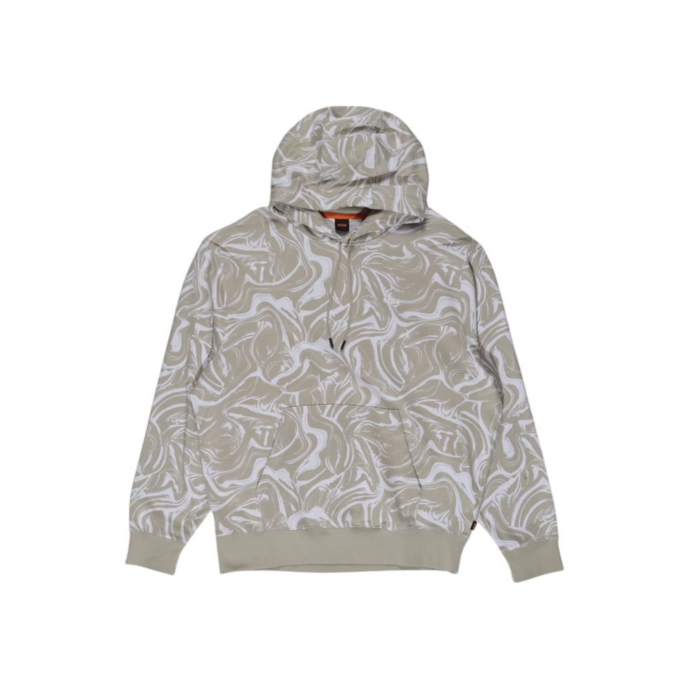 Hugo Boss Beige Cotton Hoody $312.00 Hugo Boss Luzworld