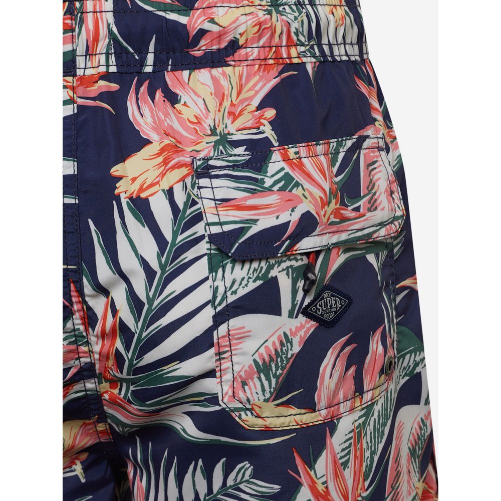 Superdry Blue Polyester Swim Short $153.00 Superdry Luzworld
