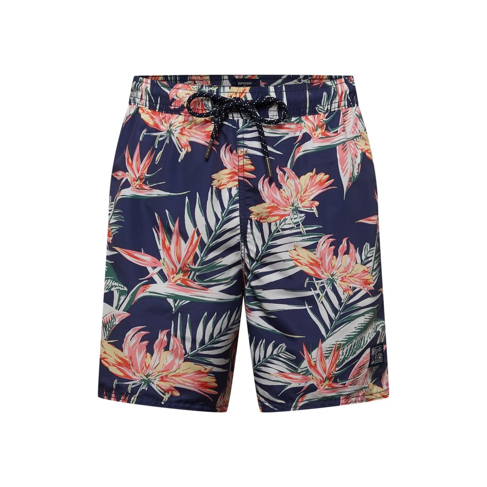 Superdry Blue Polyester Swim Short $153.00 Superdry Luzworld