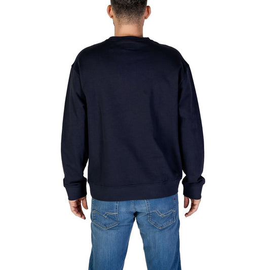Refrigiwear Blue Cotton Sweatshirt $210.00 Refrigiwear Luzworld