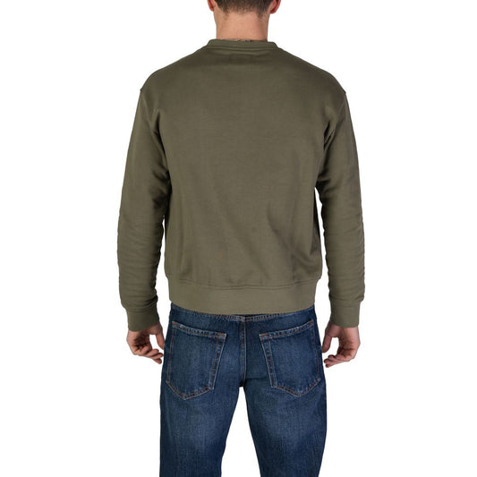 Refrigiwear Green Cotton Sweatshirt $210.00 Refrigiwear Luzworld