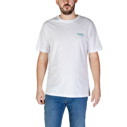 Refrigiwear White Cotton T-Shirt $148.00 Refrigiwear Luzworld