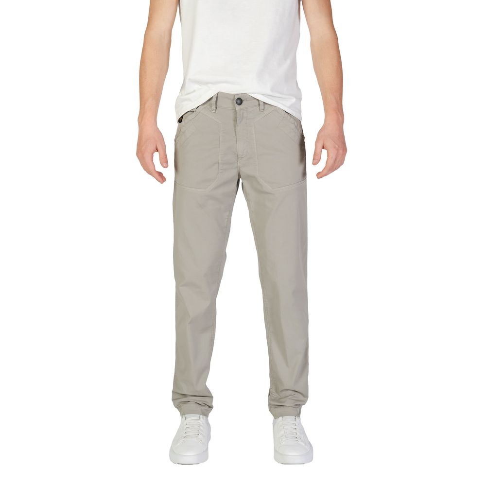 Refrigiwear Gray Cotton Pant $251.00 Refrigiwear Luzworld