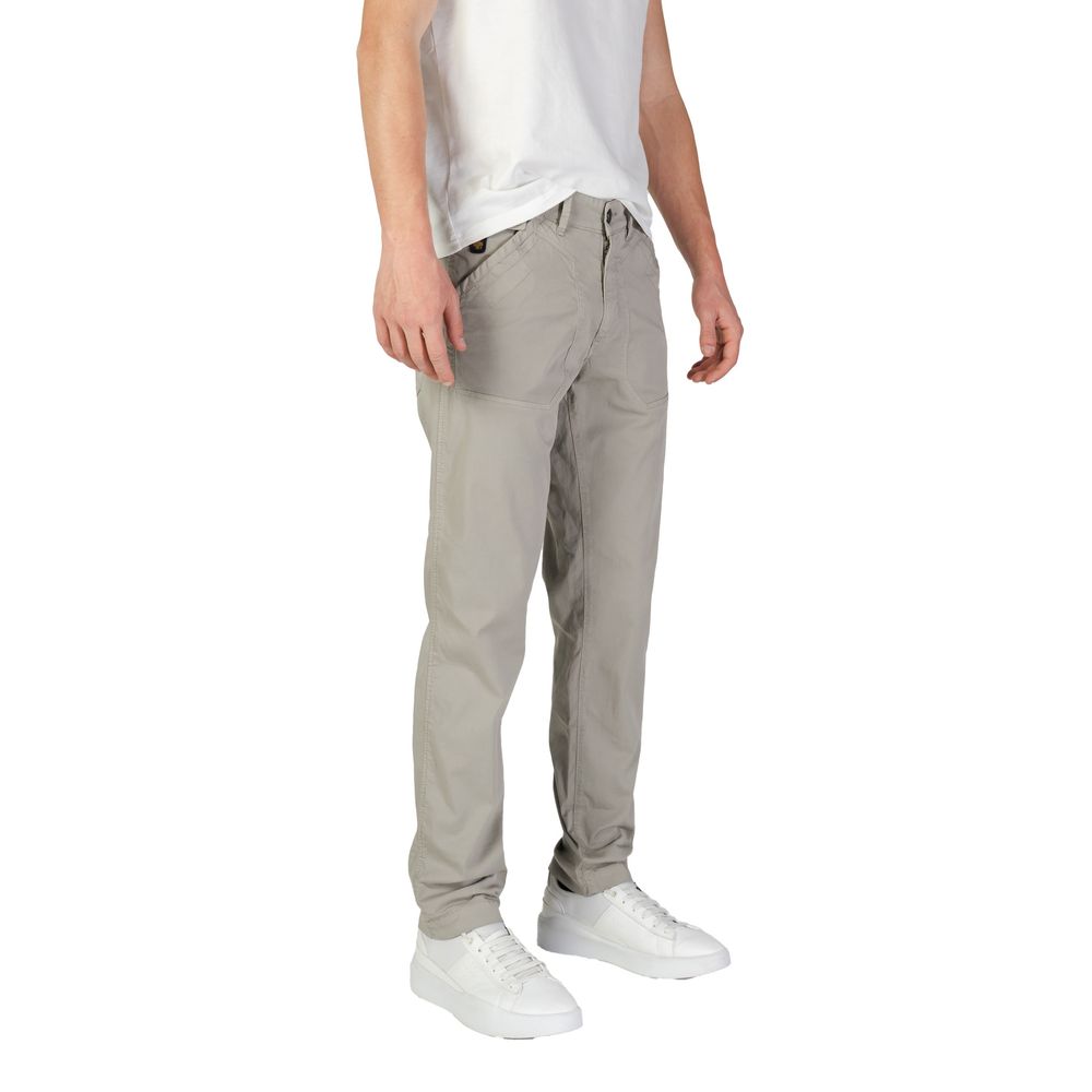 Refrigiwear Gray Cotton Pant $251.00 Refrigiwear Luzworld
