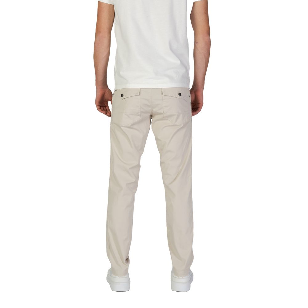 Refrigiwear Beige Cotton Pant $251.00 Refrigiwear Luzworld