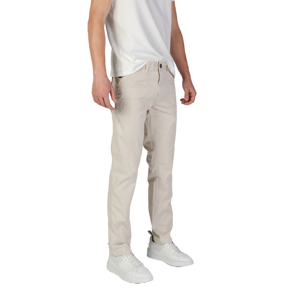 Refrigiwear Beige Cotton Pant $251.00 Refrigiwear Luzworld