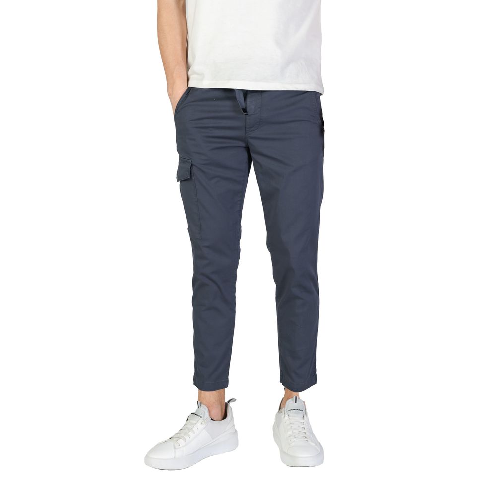 Refrigiwear Blue Cotton Pant $277.00 Refrigiwear Luzworld