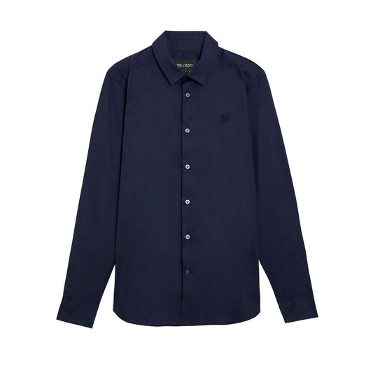 Lyle & Scott Blue Cotton Shirt $195.00 Lyle & Scott Luzworld