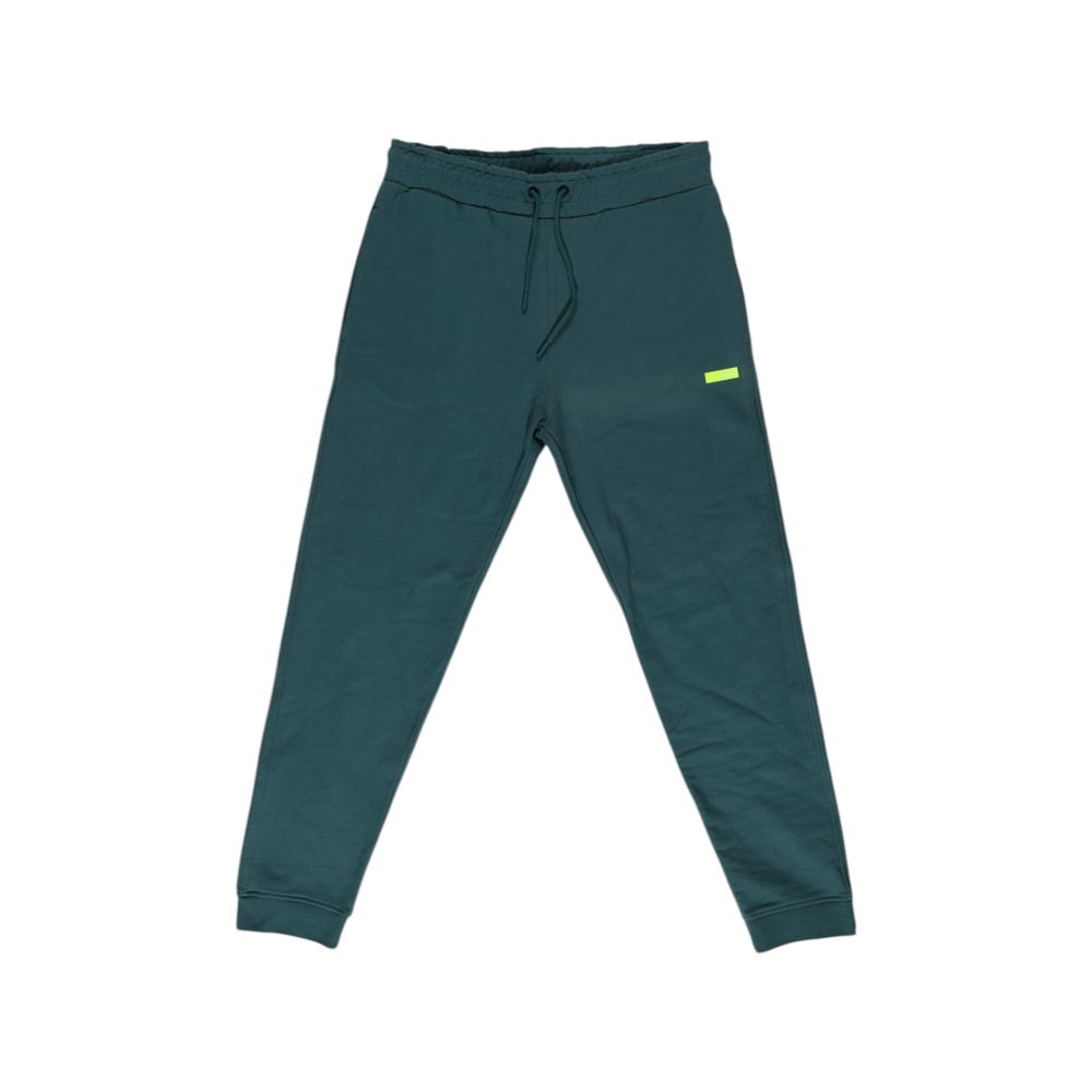 Refrigiwear Black Cotton Joggers Workout Pant $210.00 Refrigiwear Luzworld