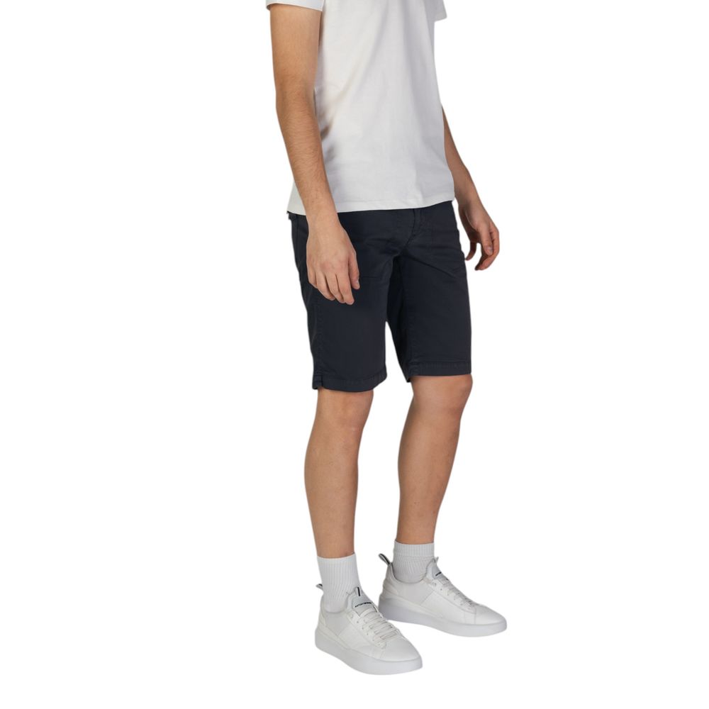 Refrigiwear Blue Cotton Bermuda