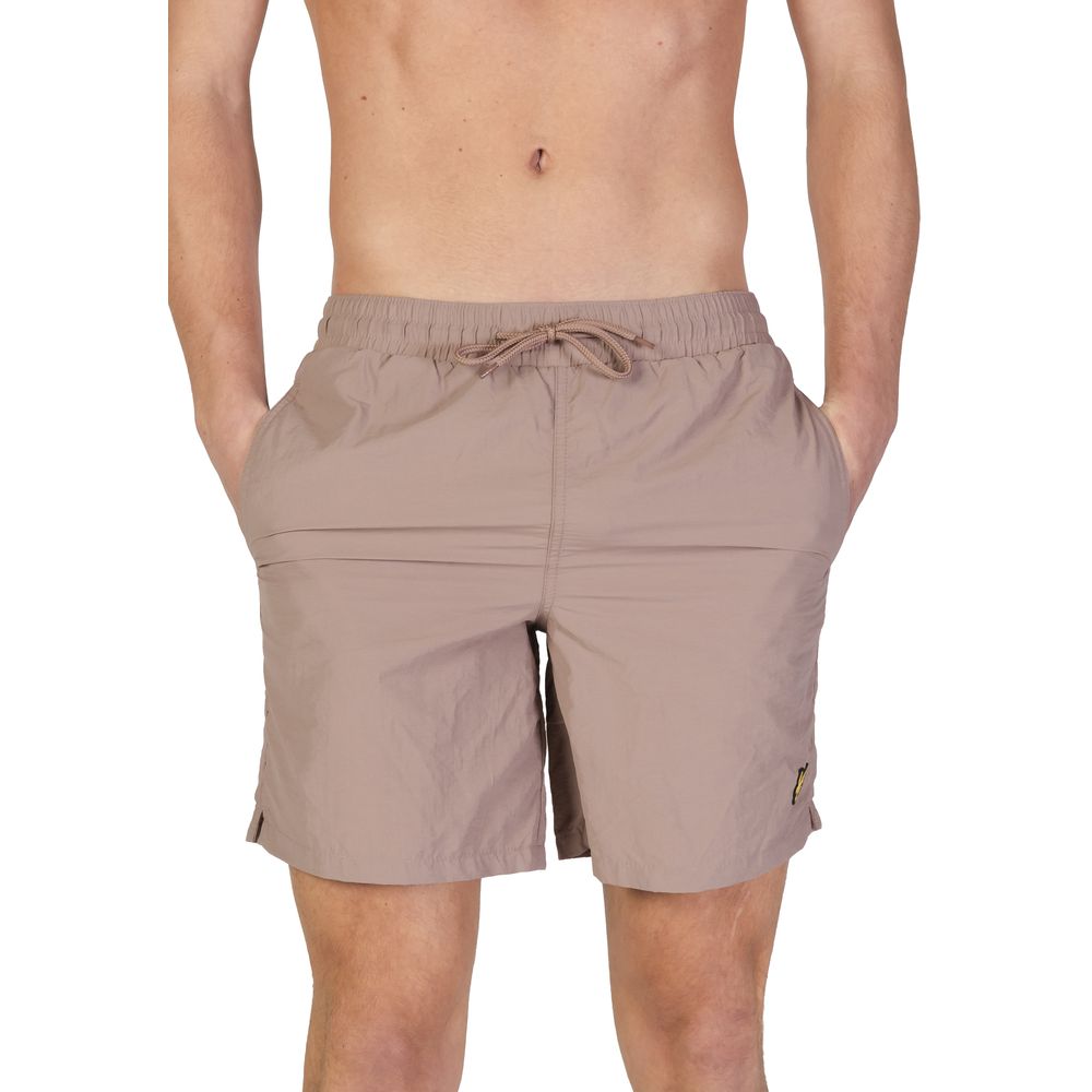Lyle & Scott Beige Nylon Swim Short $153.00 Lyle & Scott Luzworld