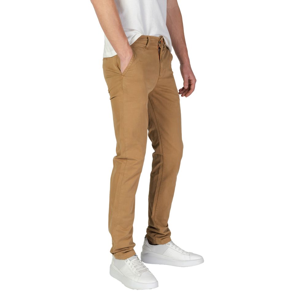 Superdry Beige Cotton Skinny Pant $197.00 Superdry Luzworld