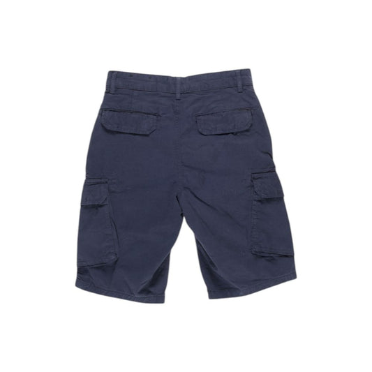 Lyle & Scott Blue Cotton Bermuda $186.00 Lyle & Scott Luzworld