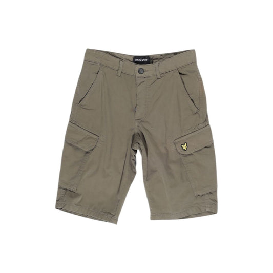 Lyle & Scott Green Cotton Bermuda $186.00 Lyle & Scott Luzworld