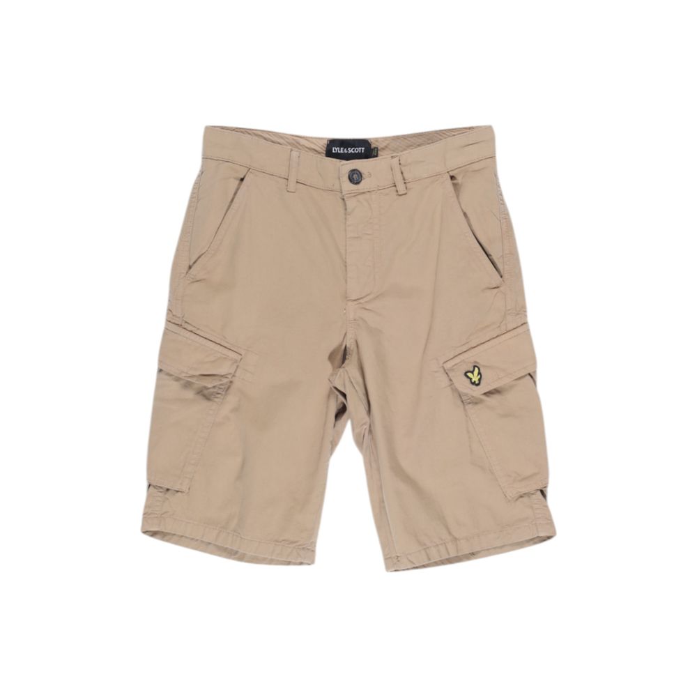 Lyle & Scott Beige Cotton Bermuda $186.00 Lyle & Scott Luzworld