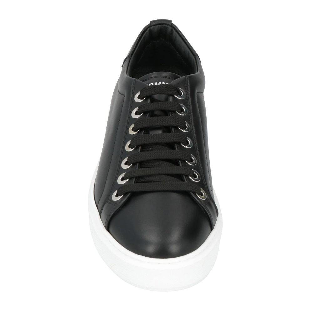Les Hommes Black Calfskin Men Sneaker $676.00 Les Hommes Luzworld