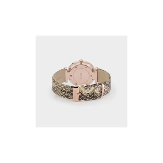 Cluse Beige Leather Watch $201.00 Cluse Luzworld